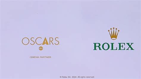 rolex commercial academy awards|Rolex oscar commercial.